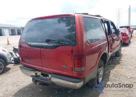 2003 Ford Excursion Xlt z USA, uszkodzony, nr VIN 1FMNU41L03EC79494
